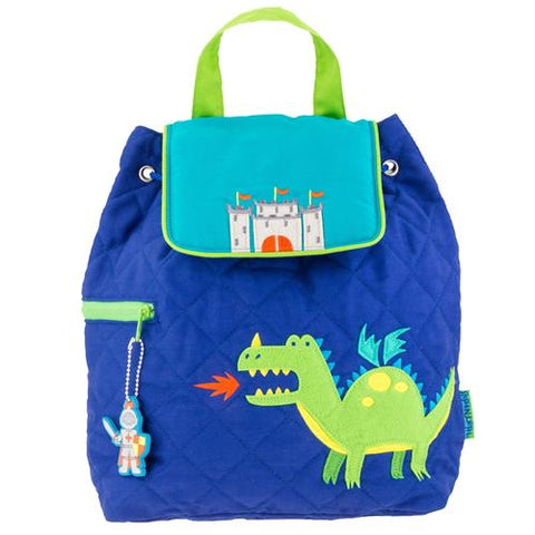 Stephen Joseph Quilted Backpack Dragon
