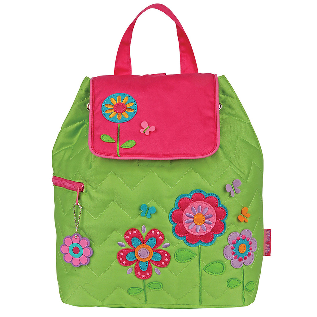 Stephen Joseph Quilted Backpack Flower