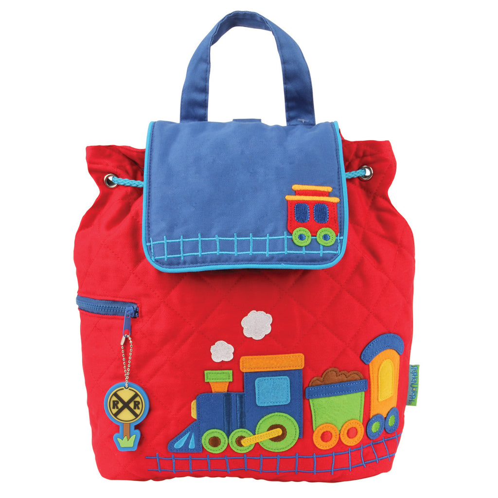 Stephen Joseph Quilted Backpack Train