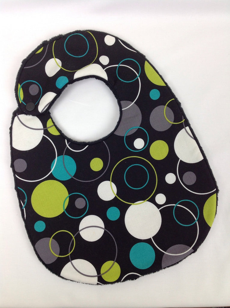Hoopla Dot in Lagoon Bib