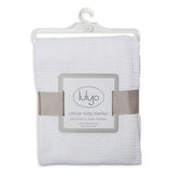 Lulujo Baby™  White Cellular Blanket by Mary Meyer