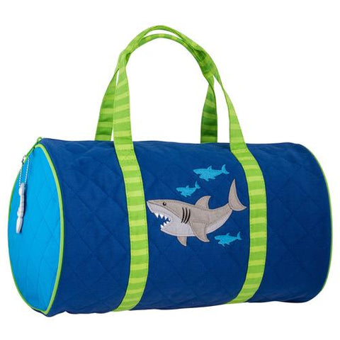 Stephen Joseph Quilted Duffle Shark