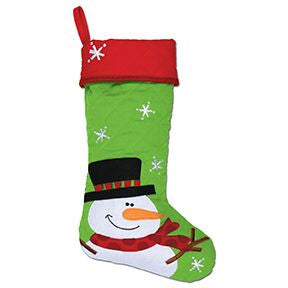 Stephen Joseph Christmas Stocking Snowman
