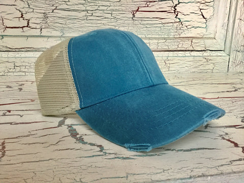 Adams Ollie Cap Teal/Tan