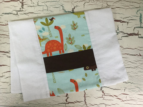 Tossed Dinosaur Burp Cloth