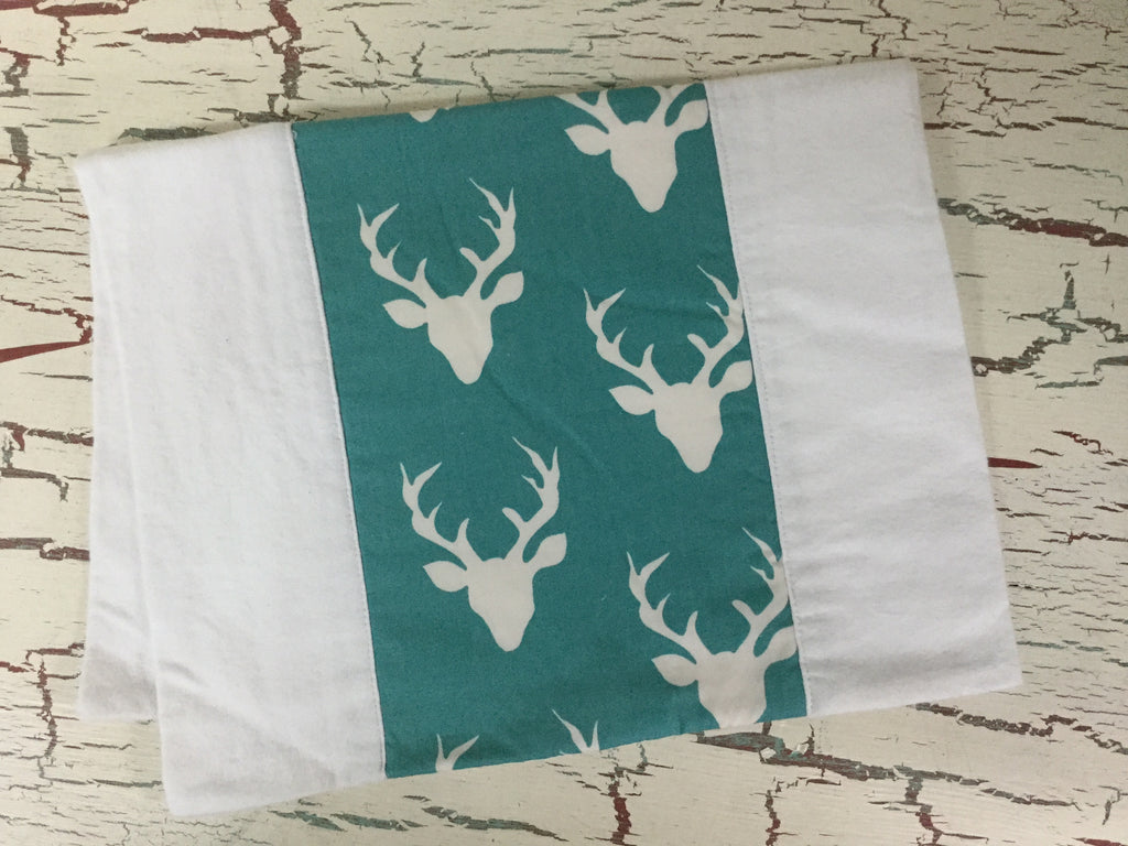 Buck Forest in Forest Lake Burp Cloth