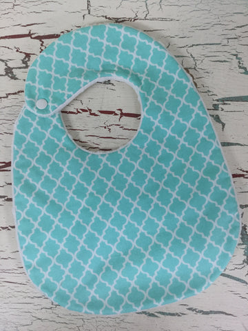 Aqua Lattice Bib