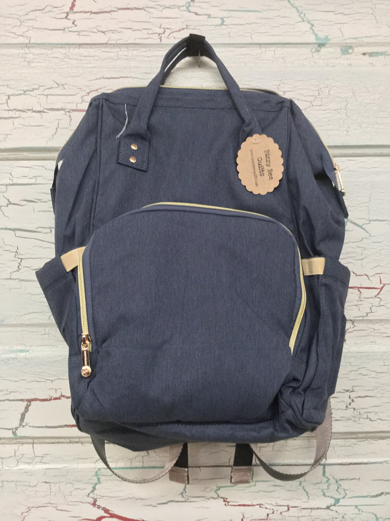 Backpack Diaper Bag - Navy