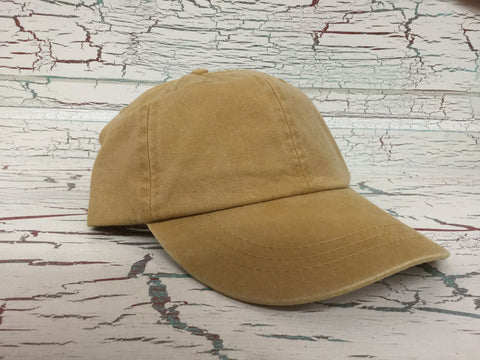 Adams Optimum Pigment Dyed Cap Mustard