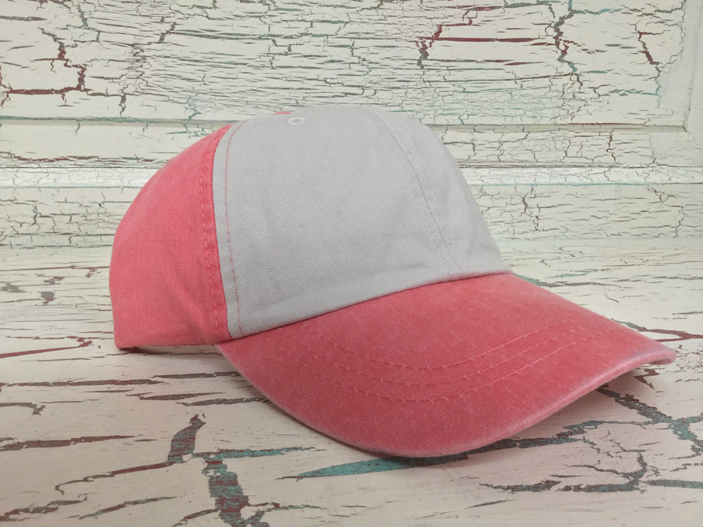 Adams Spinnaker Cap Coral/Ivory