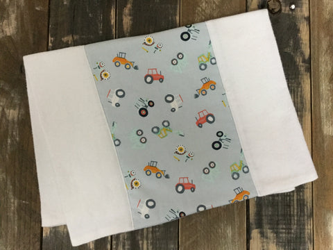 Farm Life Tractors Nimbus Burp Cloth