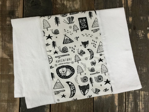 Adventure Awaits Burp Cloth