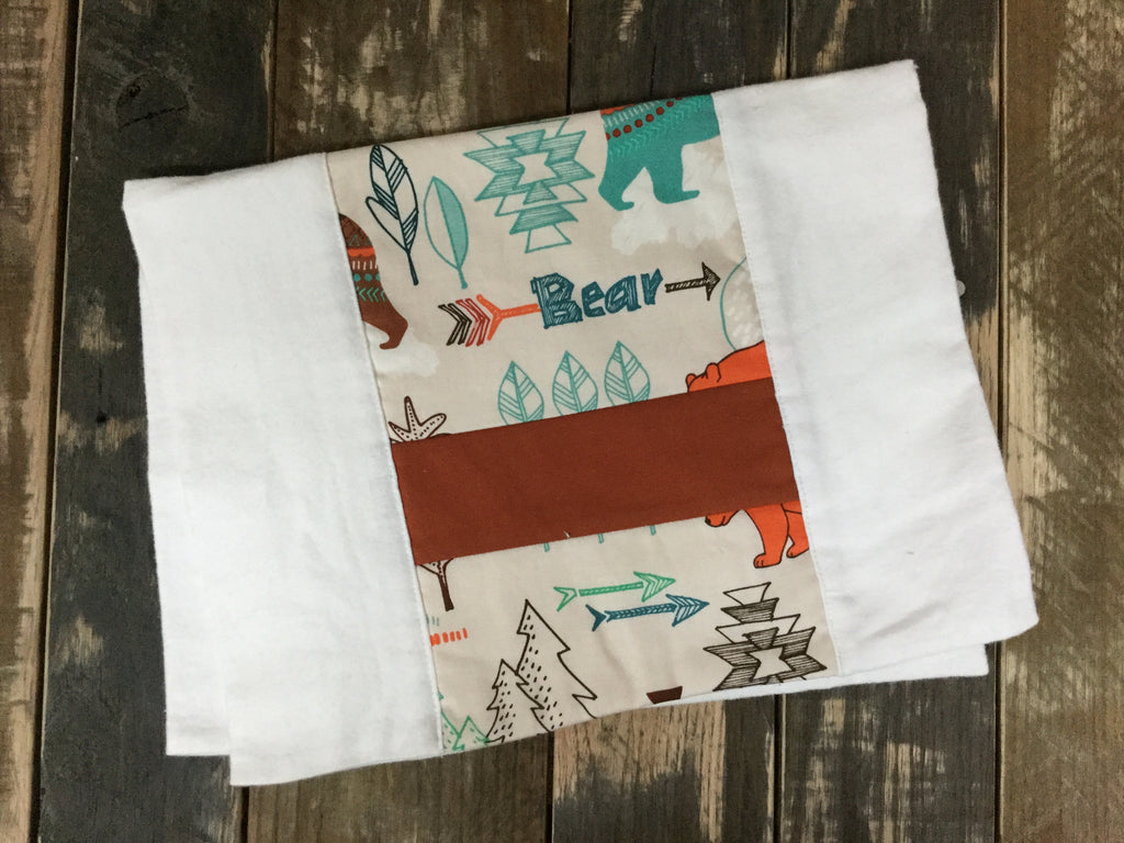 Sweater Bear Burp Cloth