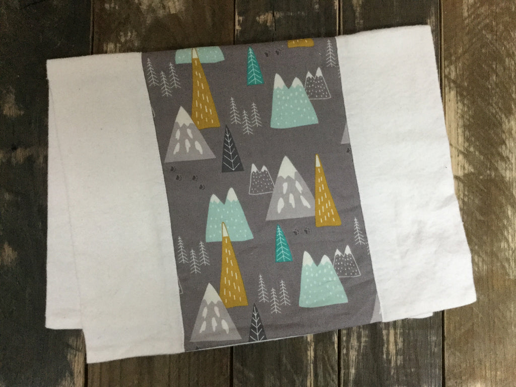 Mountains Burp Cloth