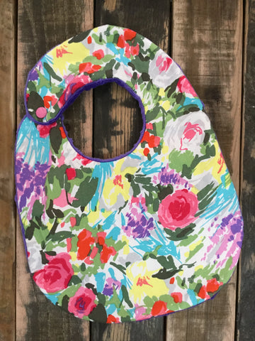 Abstract Garden Bib