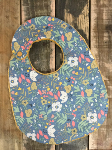 Kitty Floral Bib