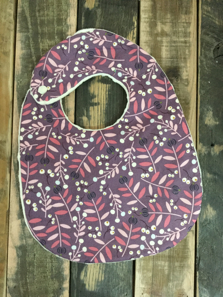 Whimsical Leaf Bib