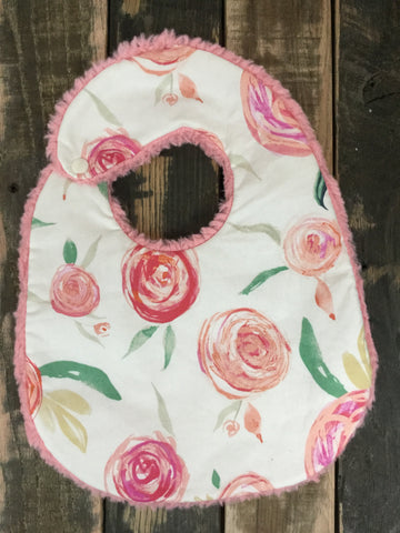 Rounded Roses Bib