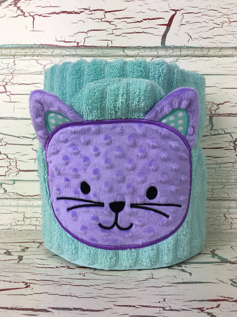 Hooded Bath Towel Kitty
