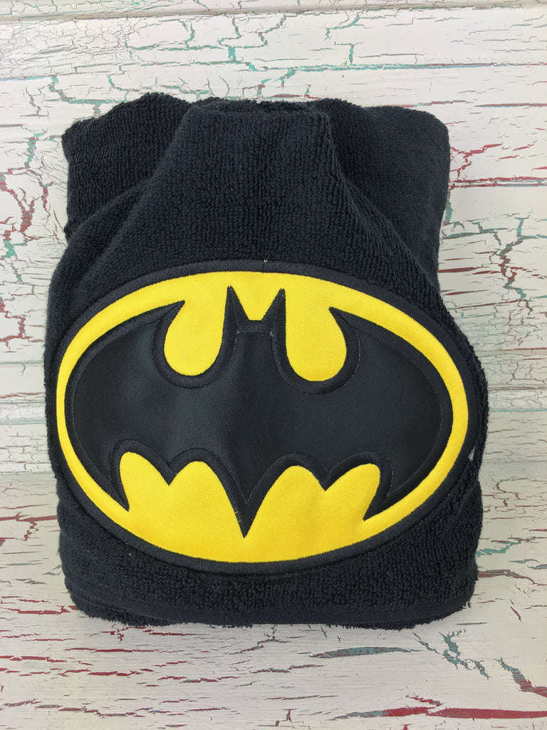 Hooded Bath Towel Bat Hero