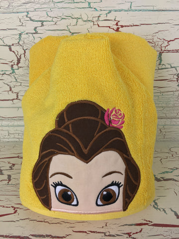 Hooded Bath Towel Rose Princess