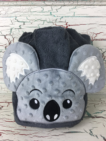 Hooded Bath Towel Koala Boy