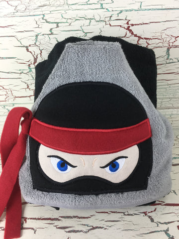 Hooded Bath Towel Ninja