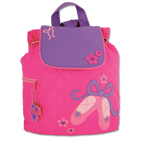 Stephen Joseph Quilted Backpack Ballet