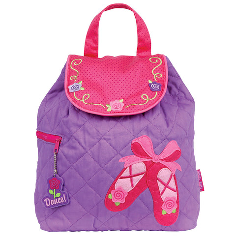 Stephen Joseph Quilted Backpack Ballet