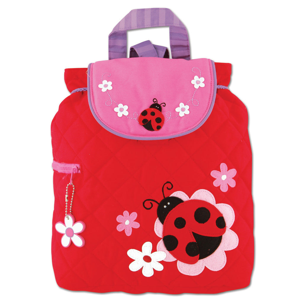 Stephen Joseph Quilted Backpack Ladybug