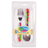 Stephen Joseph Silverware Set Butterfly