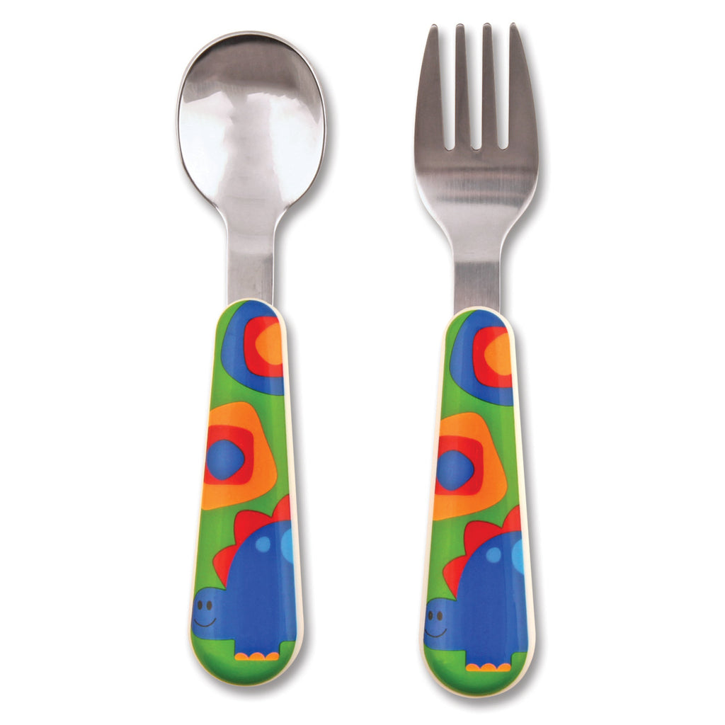Stephen Joseph Silverware Set Dino