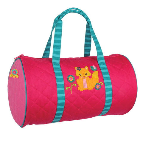 Stephen Joseph Quilted Duffle Fox