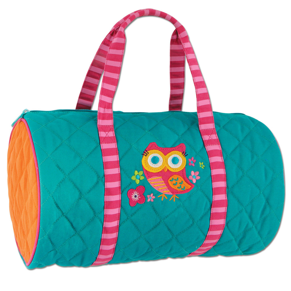 Stephen Joseph Quilted Duffle Owl
