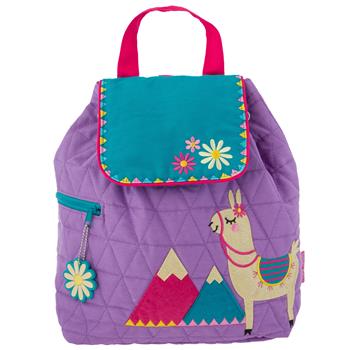 Stephen Joseph Quilted Backpack Llama