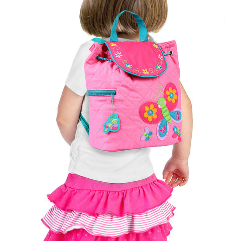 Stephen Joseph Quilted Backpack Butterfly