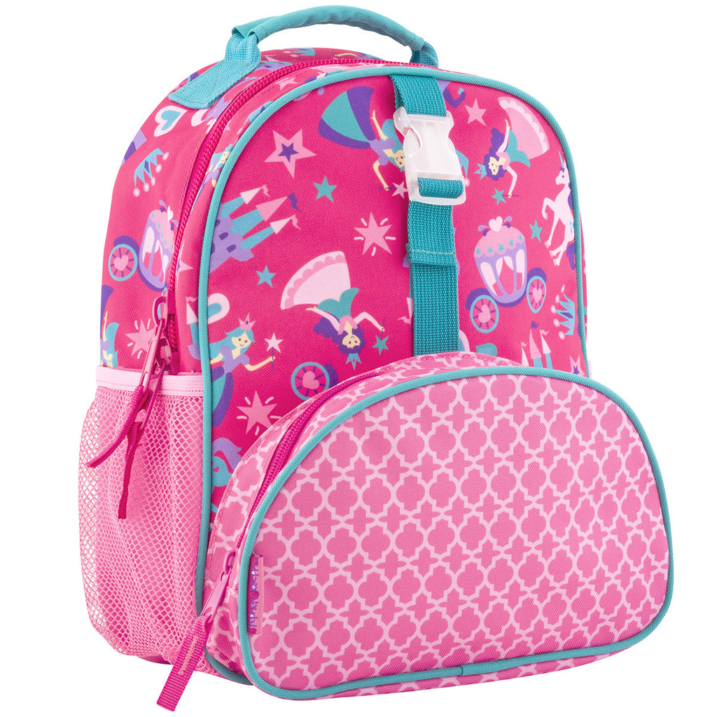 Stephen Joseph All Over Print Mini Backpack Princess/Castle