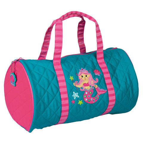 Stephen Joseph Quilted Duffle Mermaid Teal