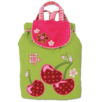 Stephen Joseph Signature Backpack Cherry