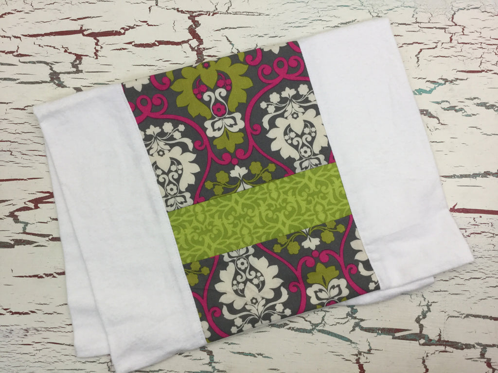 Maeleigh Floral Burp Cloth