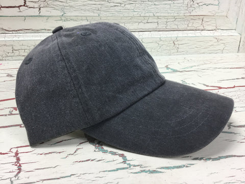 Adams Optimum Pigment Dyed Cap Black