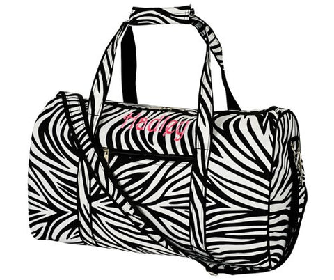 Wholesale Boutique Duffle Bag Zebra