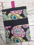 Roco Beat Paisley Diaper/Wipee Case