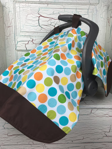 Puppy Park Orange Carseat Tent