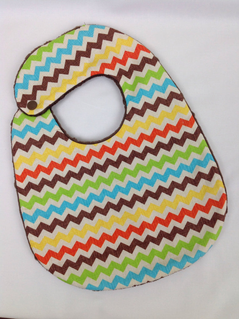 Ziggy Small Chevron Fiesta Bib