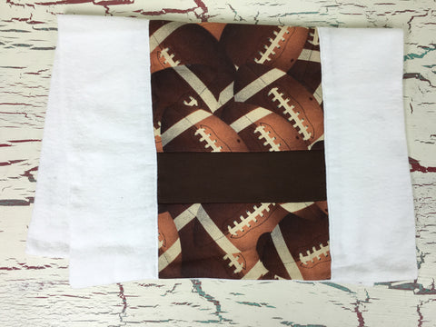 Football Burp Cloth