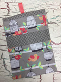 Fly Away Stone Diaper/Wipee Case
