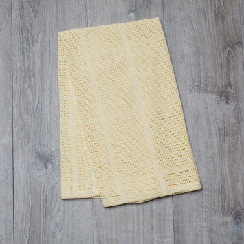 Lulujo Baby™  Yellow Cellular Blanket by Mary Meyer