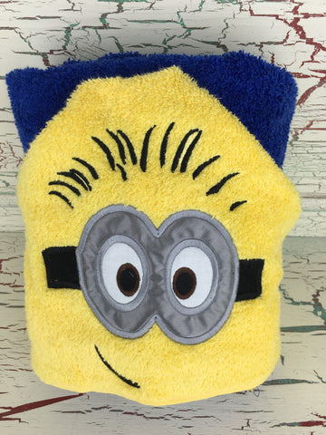 Hooded Bath Towel Two-eyed Boy Monster