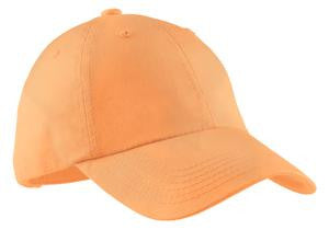 Apricot Garment Washed Cap - Port Authority